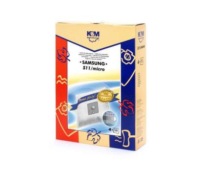 Akcesoria do odkurzaczy K&M S11 MICROm- Worki do odkurzaczy SAMSUNG 4szt.